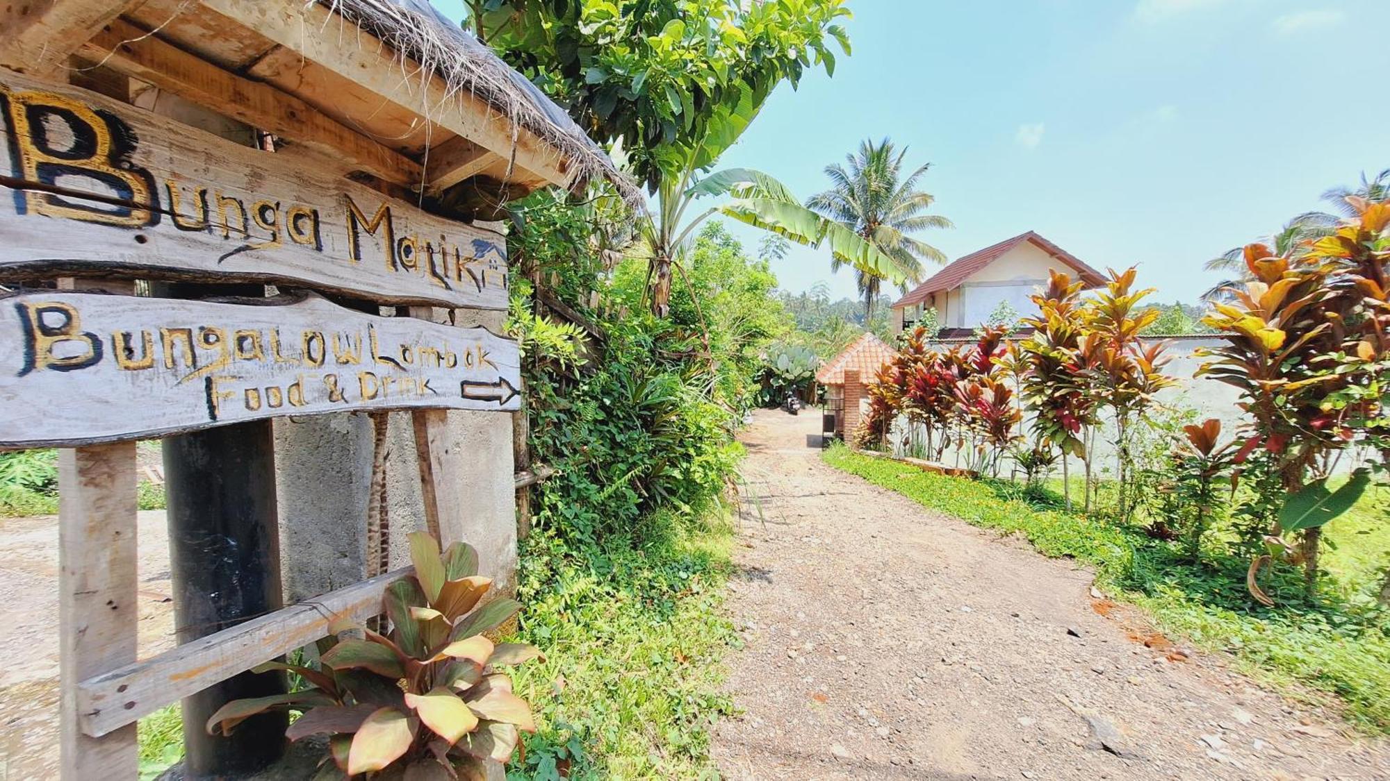 Bunga Maliq Bungalow Lombok Tetebatu Kültér fotó