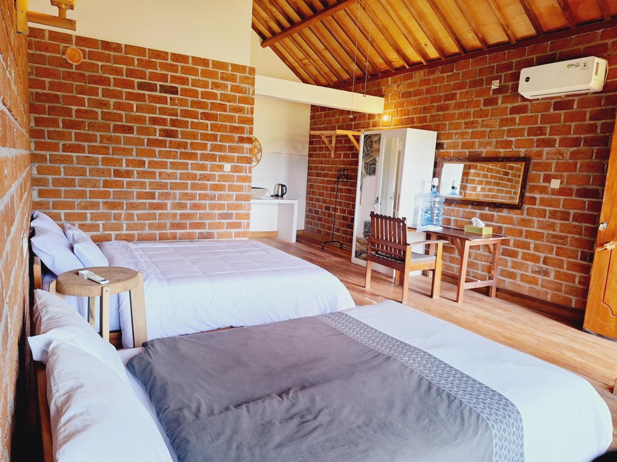 Bunga Maliq Bungalow Lombok Tetebatu Szoba fotó